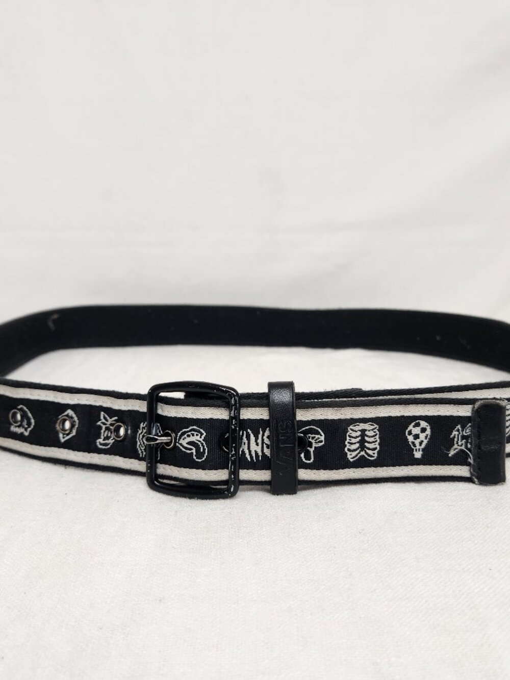 Vans Indio Belt Lost and Found Black & White Womens S/M